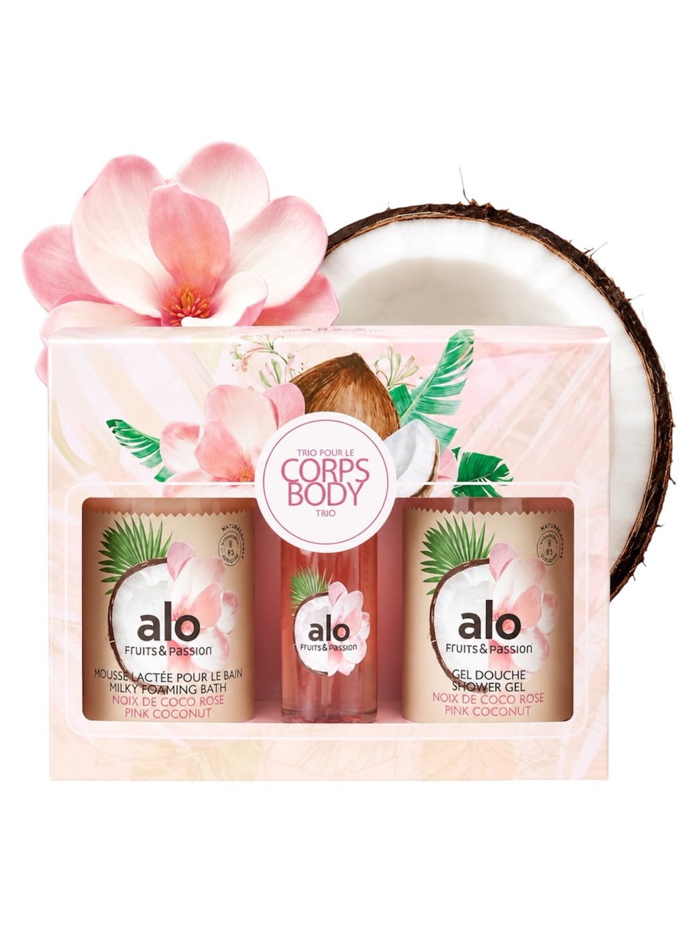 FRUITS & PASSION BODYCARE TRIO PINK COCONUT - BNIB